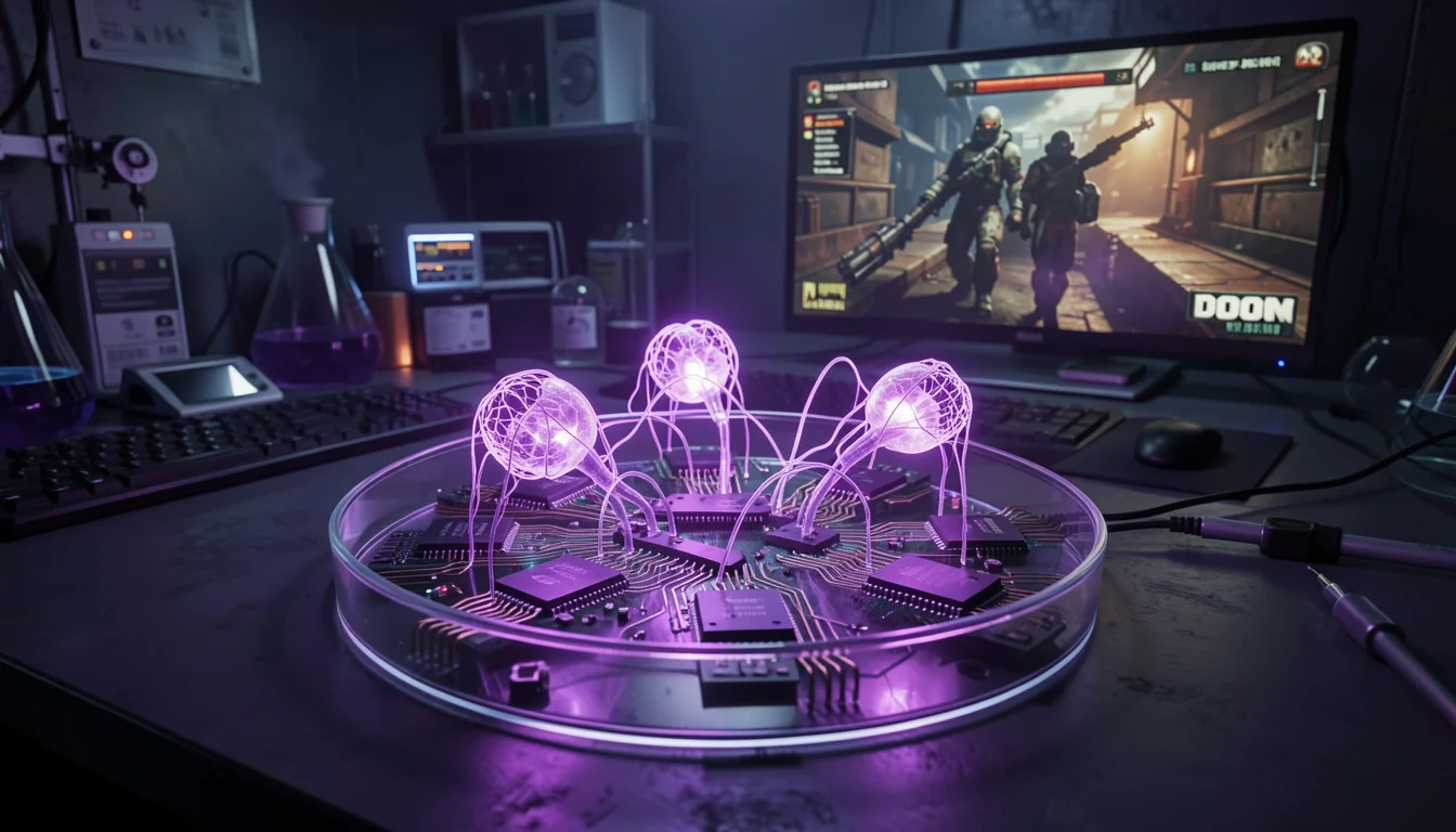 Neuronas Humanas Conectadas a Silicio Aprenden a Jugar Doom: ¿Qué Significa Esto?