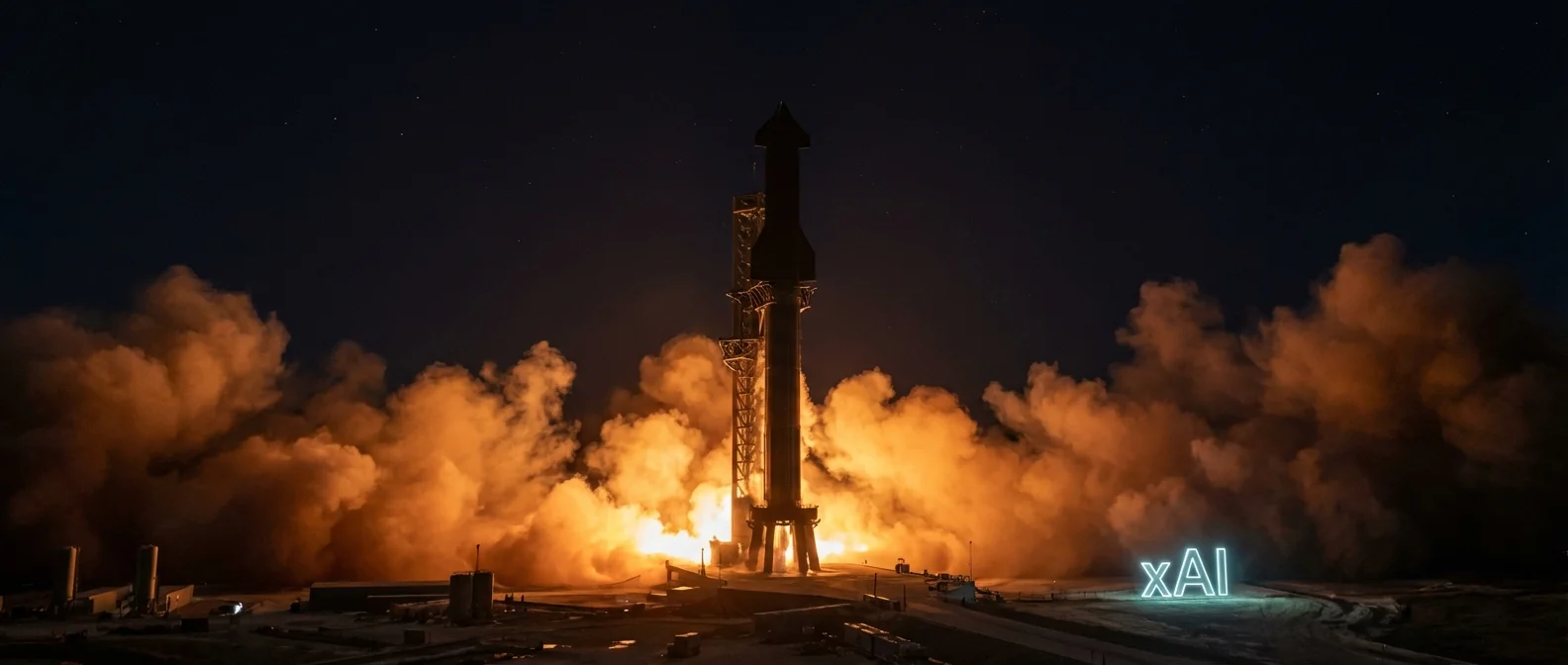 xAI quema $1 billón de dólares al mes: Musk fusiona SpaceX con xAI